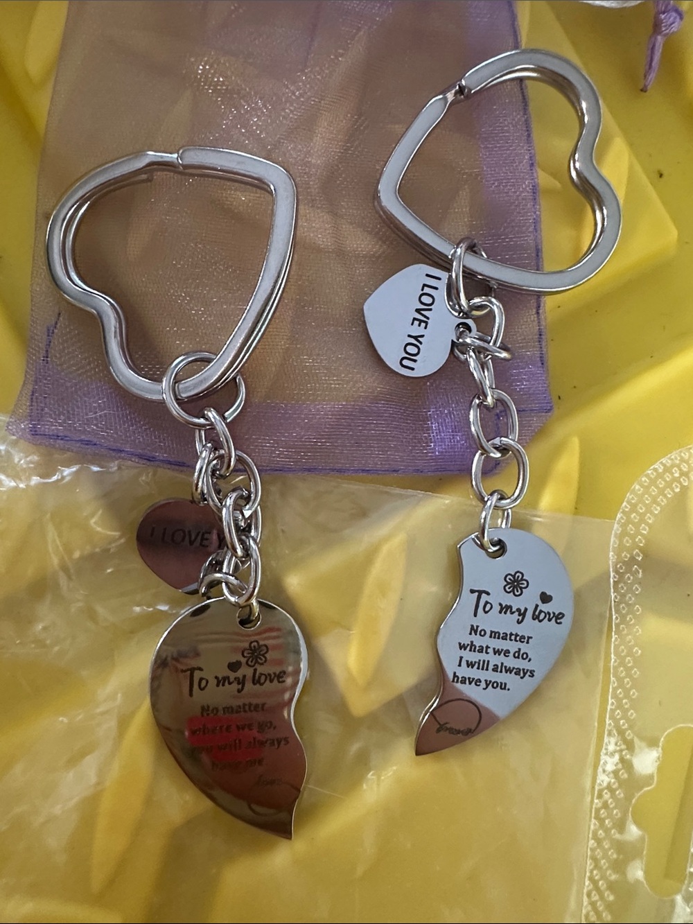 Assorted  Keychains - 7 total - Picture 2 of 7